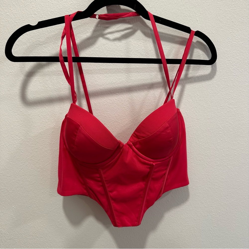 Oh Polly Hot Pink Corset